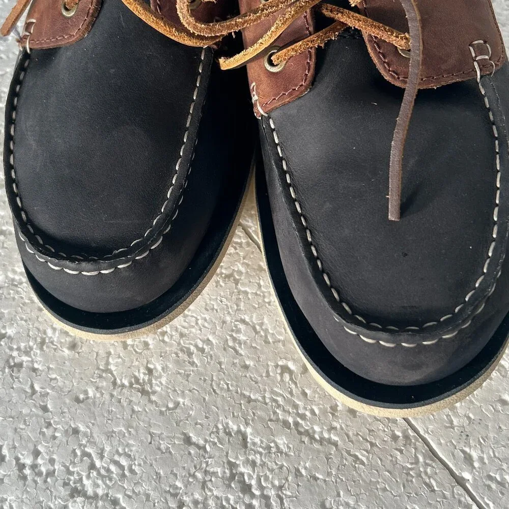 Clarks SZ10 Mens Deck Boat Shoe Leather Wardrobe Staple Preppy Academia Old $